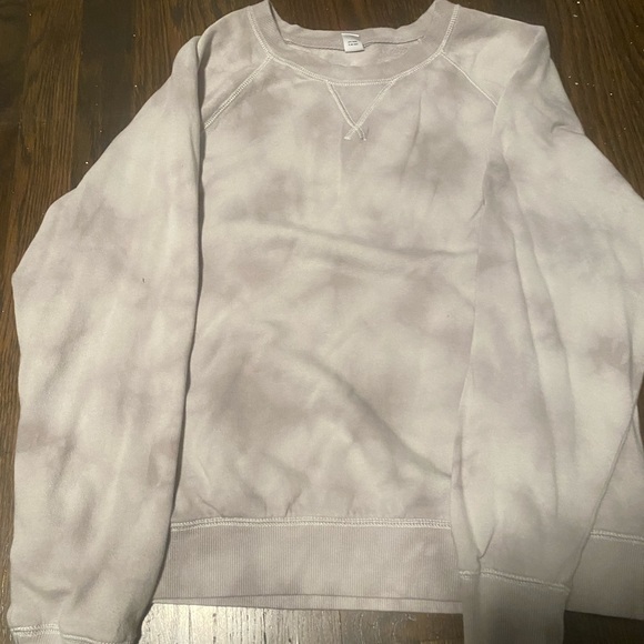 Woman’s gray/white tie dye jogger and sweatshirt set - Picture 6 of 6